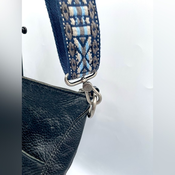 THE SAK Lucia Leather Crossbody Bag and Shoulder Bag Black color. - Picture 6 of 16